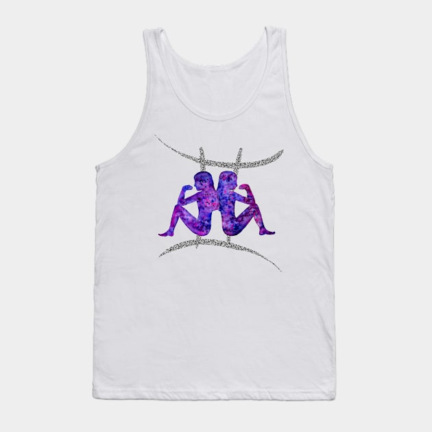 Gemini Tank Top by victoriazavyalova_art